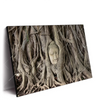 Led Wandbild Buddha In Baumwurzeln Querformat Produktvorschau Seitlich