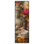 Led Wandbild Buddha In Farbenfrohen Blumen Schmal Produktvorschau Frontal
