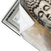 Led Wandbild Buddha In Frieden Querformat Materialvorschau