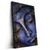Led Wandbild Buddha In Gold Blau Hochformat Produktvorschau Seitlich