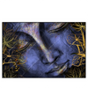 Led Wandbild Buddha In Gold Blau Querformat Produktvorschau Frontal