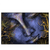 Led Wandbild Buddha In Gold Blau Querformat Produktvorschau Frontal