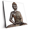 Led Wandbild Buddha In Lotus Pose No 2 Quadrat Produktvorschau Seitlich