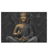 Led Wandbild Buddha In Lotus Pose Querformat Produktvorschau Frontal