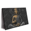 Led Wandbild Buddha In Lotus Pose Querformat Produktvorschau Seitlich