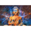 Led Wandbild Buddha In Meditation Querformat Motivvorschau