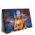 Led Wandbild Buddha In Meditation Querformat Produktvorschau Seitlich
