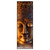 Led Wandbild Buddha Kopf Seerose Schmal Produktvorschau Frontal