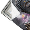 Led Wandbild Buddha Kosmische Gelassenheit Hochformat Materialvorschau