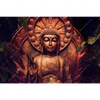 Led Wandbild Buddha Lotusbluete Querformat Motivvorschau