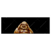 Led Wandbild Buddha No Evil Panorama Produktvorschau Frontal