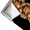 Led Wandbild Buddha No Evil Quadrat Materialvorschau