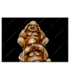 Led Wandbild Buddha No Evil Querformat Produktvorschau Frontal