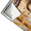 Led Wandbild Buddha Statue Im Goldenen Bambus Hochformat Materialvorschau