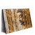 Led Wandbild Buddha Statue Im Goldenen Bambus Querformat Produktvorschau Seitlich