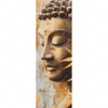 Led Wandbild Buddha Statue Im Goldenen Bambus Schmal Motivvorschau