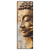 Led Wandbild Buddha Statue Im Goldenen Bambus Schmal Produktvorschau Frontal