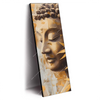 Led Wandbild Buddha Statue Im Goldenen Bambus Schmal Produktvorschau Seitlich