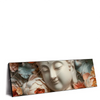Led Wandbild Buddha Statue Mit Blueten Panorama Produktvorschau Seitlich