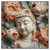 Led Wandbild Buddha Statue Mit Blueten Quadrat Produktvorschau Frontal