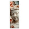 Led Wandbild Buddha Statue Mit Blueten Schmal Produktvorschau Frontal