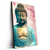 Led Wandbild Buddha Statue Mit Kirschblueten Hochformat Produktvorschau Seitlich