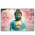 Led Wandbild Buddha Statue Mit Kirschblueten Querformat Produktvorschau Frontal