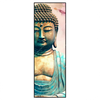 Led Wandbild Buddha Statue Mit Kirschblueten Schmal Produktvorschau Frontal