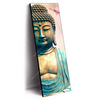 Led Wandbild Buddha Statue Mit Kirschblueten Schmal Produktvorschau Seitlich