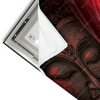 Led Wandbild Buddha Weihrauch Querformat Materialvorschau