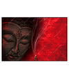 Led Wandbild Buddha Weihrauch Querformat Produktvorschau Frontal