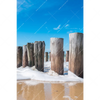 Led Wandbild Buhnen In Wellen Am Strand Hochformat Motivvorschau