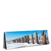 Led Wandbild Buhnen In Wellen Am Strand Panorama Produktvorschau Seitlich