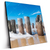Led Wandbild Buhnen In Wellen Am Strand Quadrat Produktvorschau Seitlich