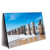 Led Wandbild Buhnen In Wellen Am Strand Querformat Produktvorschau Seitlich