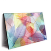 Led Wandbild Bunte Blaetter Querformat Produktvorschau Seitlich
