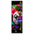 Led Wandbild Bunte Bulldogge Schwarz Schmal Produktvorschau Frontal