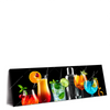 Led Wandbild Bunte Cocktailtraeume Panorama Produktvorschau Seitlich