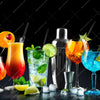 Led Wandbild Bunte Cocktailtraeume Quadrat Motivvorschau