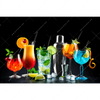 Led Wandbild Bunte Cocktailtraeume Querformat Motivvorschau
