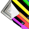 Led Wandbild Bunte Klaviertasten Querformat Materialvorschau