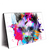 Led Wandbild Bunte Sphynx Weiss Querformat Produktvorschau Seitlich