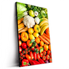 Led Wandbild Bunte Vielfalt Frischer Fruechte Hochformat Produktvorschau Seitlich