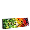 Led Wandbild Bunte Vielfalt Frischer Fruechte Panorama Produktvorschau Seitlich