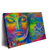 Led Wandbild Bunter Buddha No 2 Querformat Produktvorschau Seitlich