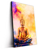 Led Wandbild Bunter Buddha No 3 Hochformat Produktvorschau Seitlich