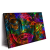 Led Wandbild Bunter Buddha Querformat Produktvorschau Seitlich