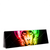 Led Wandbild Bunter Feuer Affe Panorama Produktvorschau Seitlich