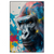 Led Wandbild Bunter Gorilla Mit Farbspritzern Hochformat Produktvorschau Frontal