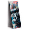 Led Wandbild Bunter Gorilla Mit Farbspritzern Schmal Produktvorschau Seitlich